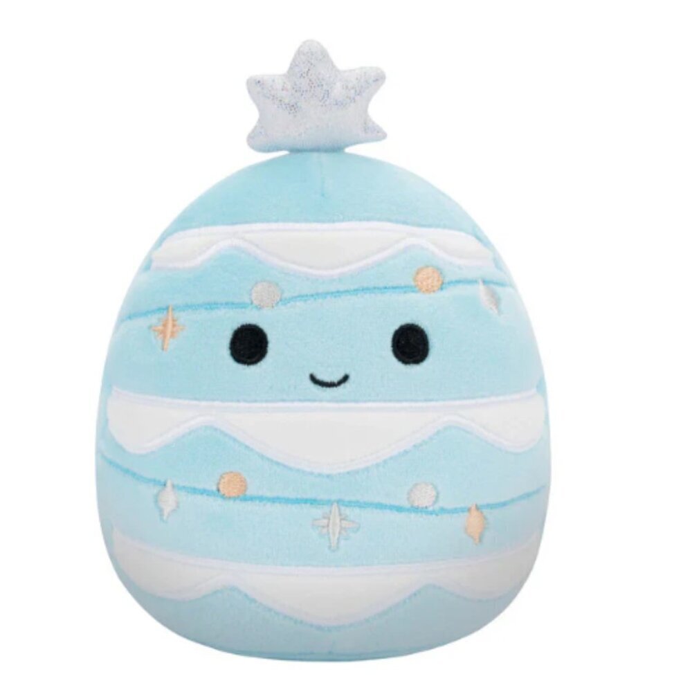 Squishmallow Keiko the Blue Tree Christmas | 5 in. | NWT